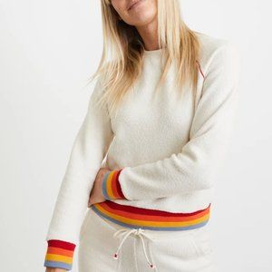 Marine Layer  Rainbow Stripe Crew